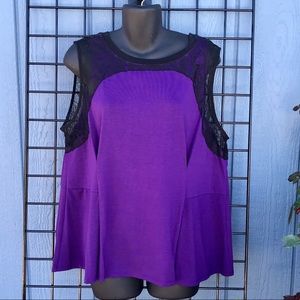 Lane Bryant Pleated Tank
